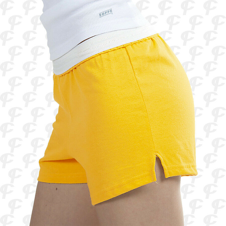 Soffe Womens Cheerleading Dance Gym Cheer Shorts 15 Colors XS